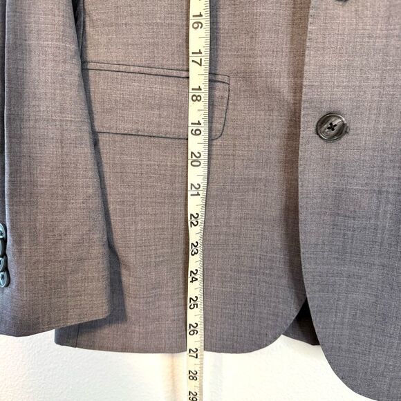 Cole Haan Grand.Os Gray Suit Jacket Size 36S - Picture 4 of 8